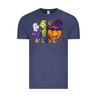 Vintage Denim my first halloween Vintage Tee - CowGirlArtShop