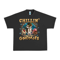Pigment Black chillin with my gnomies Urban Heavy Tee - CowGirlArtShop