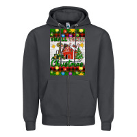 Smoke Small Town Christmas Zipper Hoodie - Artiststas