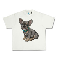 Pistachio french bulldog Urban Heavy Tee - RanaPortraitStore