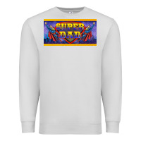 Dove Grey super dad Premium Sweatshirt - BarkalooDesign