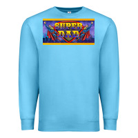 Ocean Blue super dad Premium Sweatshirt - BarkalooDesign