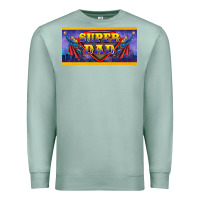 Seafoam super dad Premium Sweatshirt - BarkalooDesign