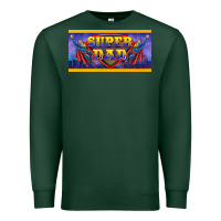 Sports Green super dad Premium Sweatshirt - BarkalooDesign