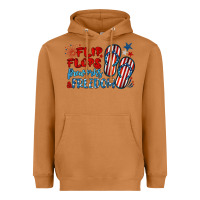 Meerkat flip flops fireworks & freedom Heavyweight Hoodie - BarkalooDesign