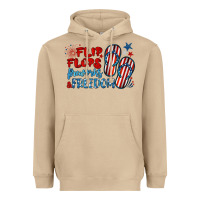 Mushroom flip flops fireworks & freedom Heavyweight Hoodie - BarkalooDesign