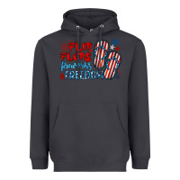 Smoke flip flops fireworks & freedom Heavyweight Hoodie - BarkalooDesign