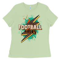 Matcha Football vibes Ladies Tee - NancyCooperArtShop