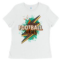 Football Vibes Ladies Tee | Teevron