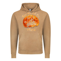 Vintage Camel Halloween Witch On Motorcycle Cat & Moon Salem Witch Trials Premium Vintage Hoodie - trangStudio