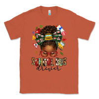 Copper school bus driver afro messy bun Classic Tee - texasbilliewilder