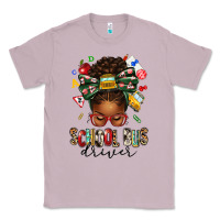 Lilac school bus driver afro messy bun Classic Tee - texasbilliewilder