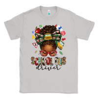 Moon Dust school bus driver afro messy bun Classic Tee - texasbilliewilder