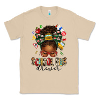 Mushroom school bus driver afro messy bun Classic Tee - texasbilliewilder