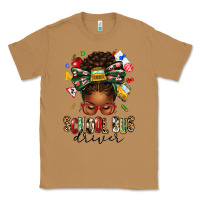 Toasted Coconut school bus driver afro messy bun Classic Tee - texasbilliewilder