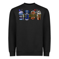 Black Police Coffee Heavyweight Sweatshirt - CowhideDigitalArt