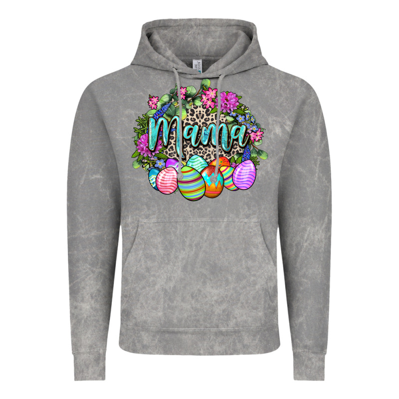 Easter Mama Happy Easter Day Vintage Hoodie by CowGirlArtShop | Teevron