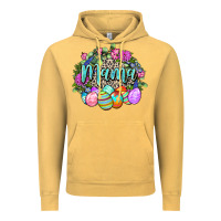 Vintage Mustard Easter Mama Happy Easter Day Vintage Hoodie - CowGirlArtShop