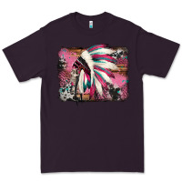 Plum indian headdress valentine's day Premium Tee - Jasminsmagicworld