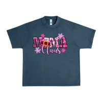 Midnight Navy mama claus pink christmas Urban Heavy Tee - CowGirlArtShop