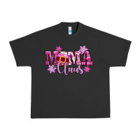 Pigment Black mama claus pink christmas Urban Heavy Tee - CowGirlArtShop