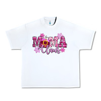 White mama claus pink christmas Urban Heavy Tee - CowGirlArtShop