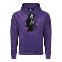 Cloud Purple Normal Is An Illusion - Morticia Addams Vintage Hoodie - trangStudio
