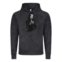 Vintage Black Normal Is An Illusion - Morticia Addams Vintage Hoodie - trangStudio