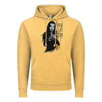 Vintage Mustard Normal Is An Illusion - Morticia Addams Vintage Hoodie - trangStudio