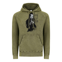 Vintage Olive Normal Is An Illusion - Morticia Addams Vintage Hoodie - trangStudio