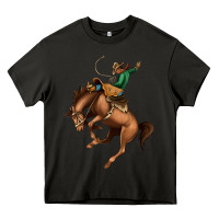 Asphalt Bucking Bronco Rodeo Heavy Core Tee - Bettercallsaul