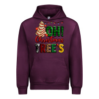 Mauve Wine oh Christmas tree's ado Urban Hoodie - AdoDesignShop