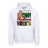 White oh Christmas tree's ado Urban Hoodie - AdoDesignShop