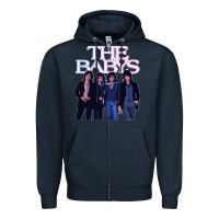 Navy The Babys Classic Perfect Gift Classic Zipper Hoodie - trangStudio