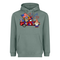 Sage american gnomies truck Heavyweight Hoodie - BarkalooDesign