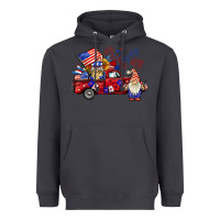 Smoke american gnomies truck Heavyweight Hoodie - BarkalooDesign