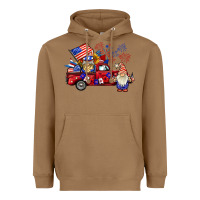 Toasted Coconut american gnomies truck Heavyweight Hoodie - BarkalooDesign