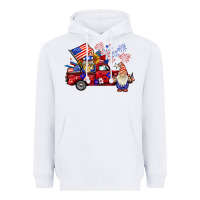 White american gnomies truck Heavyweight Hoodie - BarkalooDesign