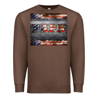Chestnut papa metal and american flag tumbler Premium Sweatshirt - BarkalooDesign