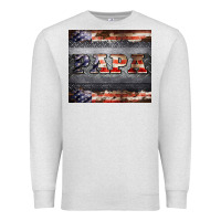 Papa Metal And American Flag Tumbler Premium Sweatshirt | Teevron