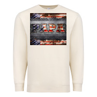 Sandshell papa metal and american flag tumbler Premium Sweatshirt - BarkalooDesign