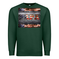 Sports Green papa metal and american flag tumbler Premium Sweatshirt - BarkalooDesign