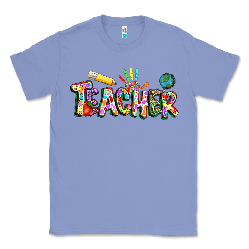 Autism Teacher Classic Tee by NancyCooperArtShop | Teevron