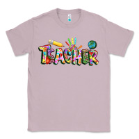 Lilac Autism Teacher Classic Tee - NancyCooperArtShop