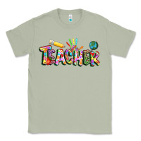 Matcha Autism Teacher Classic Tee - NancyCooperArtShop
