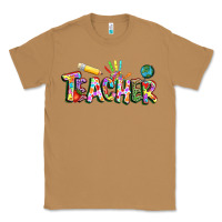 Toasted Coconut Autism Teacher Classic Tee - NancyCooperArtShop