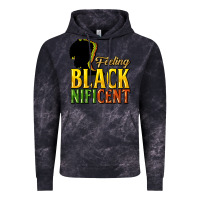 Cloud Black Feeling blacknificent Vintage Hoodie - HowdyJamesFarm