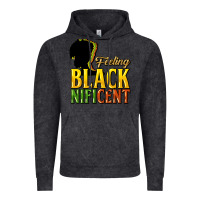 Vintage Black Feeling blacknificent Vintage Hoodie - HowdyJamesFarm