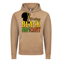 Vintage Coffee Feeling blacknificent Vintage Hoodie - HowdyJamesFarm