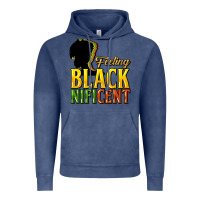 Vintage Denim Feeling blacknificent Vintage Hoodie - HowdyJamesFarm